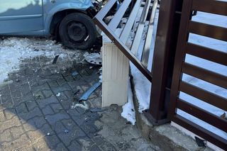 Kolzija na Gronowie w Lesznie. Kobieta w ciąży w szpitalu