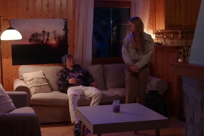 Pierwsza miłość, odcinek 3840. Julka (Dąbrówka Kruk), Nikodem (Adam Wojciechowski) 