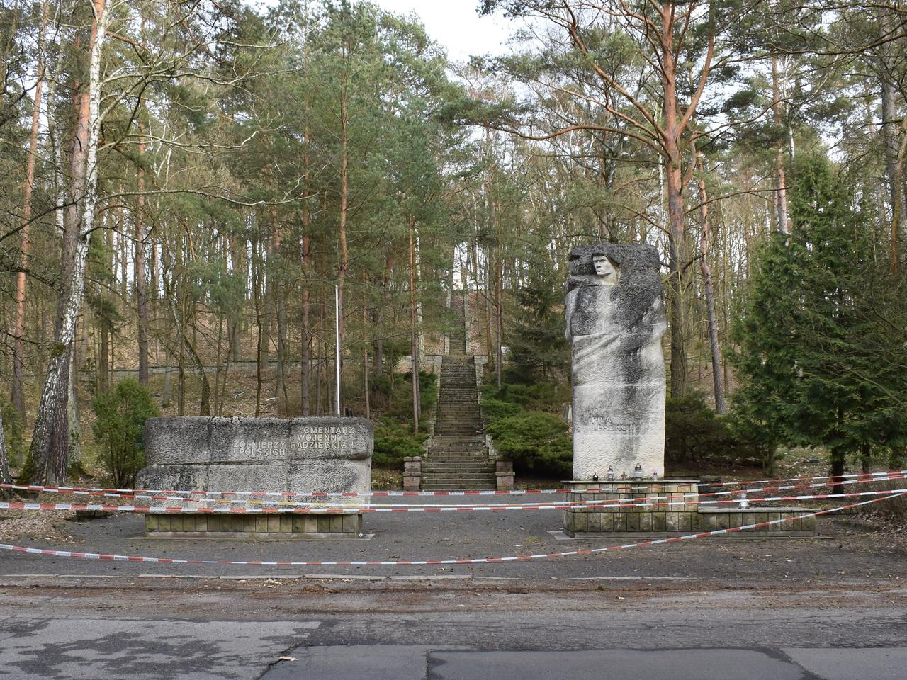 Cmentarze wojenne na pilskim Leszkowie zamknięte 