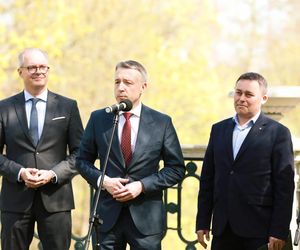 Warszawa. Zabytkowy ogród tarasowy SGGW 