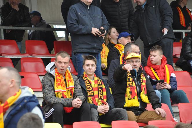 Korona Kielce - Jagiellonia Białystok. Zółto-czerwone derby w obiektywie