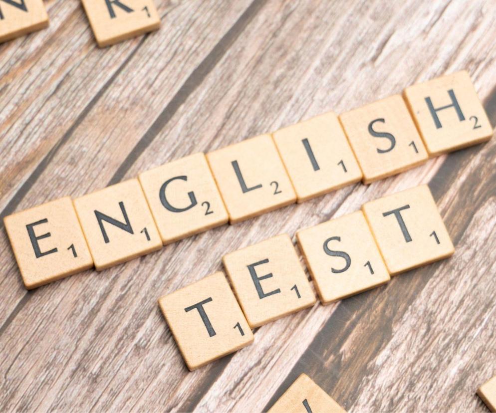 Język angielski, quiz, test