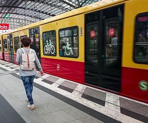 Strajk na kolei w Niemczech sparaliżował komunikację miejską w Berlinie