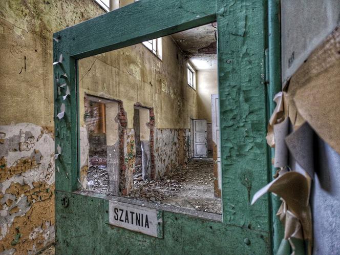 Opuszczona szkoła w Olkuszu robi wrażenie