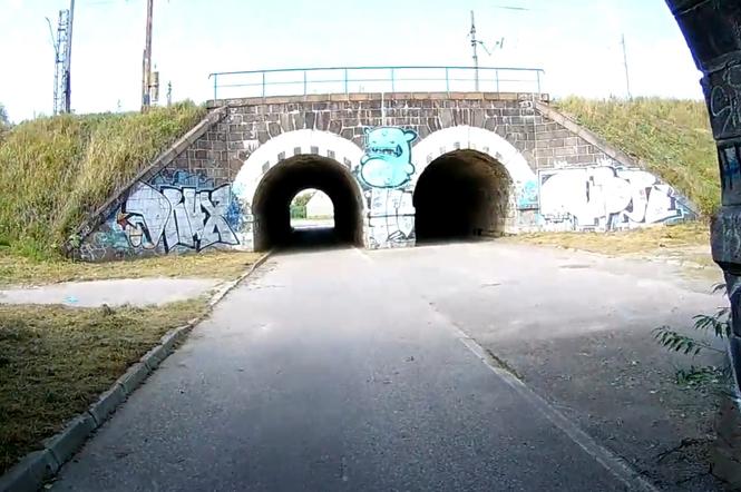 Zabytkowy tunel przy ul. Hetmańskiej w Białymstoku