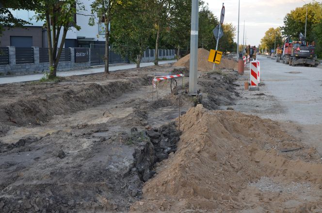 Pod koniec września ma zostać przywrócona przejezdność na remontowanym odcinku ulicy Partyzantów w Siedlcach