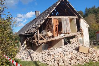 Wybuch gazu na Dolnym Śląsku.  „71-latek podszedł do butli z papierosem”