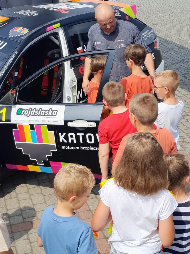 Katowice Motorem Bezpieczeństwa Śląska - wielka akcja miasta Katowice, policji i Jarosław & Marcin Szeja Rally Team