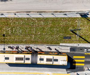 Tramwaj na Stegny w Warszawie w przeddzień otwarcia