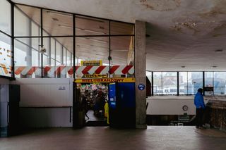 Dworzec PKS w Gdańsku. Sklep