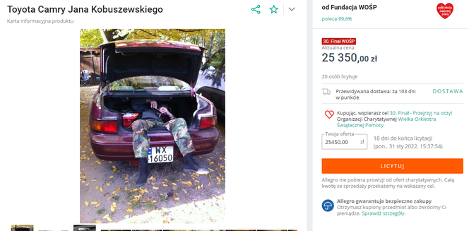 Toyota Camry Jana Kobuszewskiego