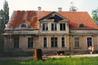 Dworek Saltzmanna w Gdańsku w trakcie remontu