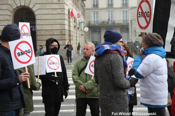 Happening Dolnośląskiego Alarmu Smogowego