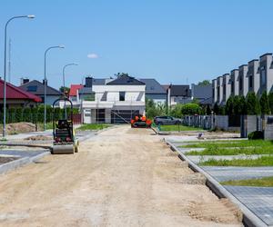 Utrudnienia spowodowane budową nawierzchni dwóch ulic w Łukowie potrwają kilka dni