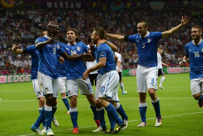 Niemcy - Włochy, Mario Balotelli, EURO 2012