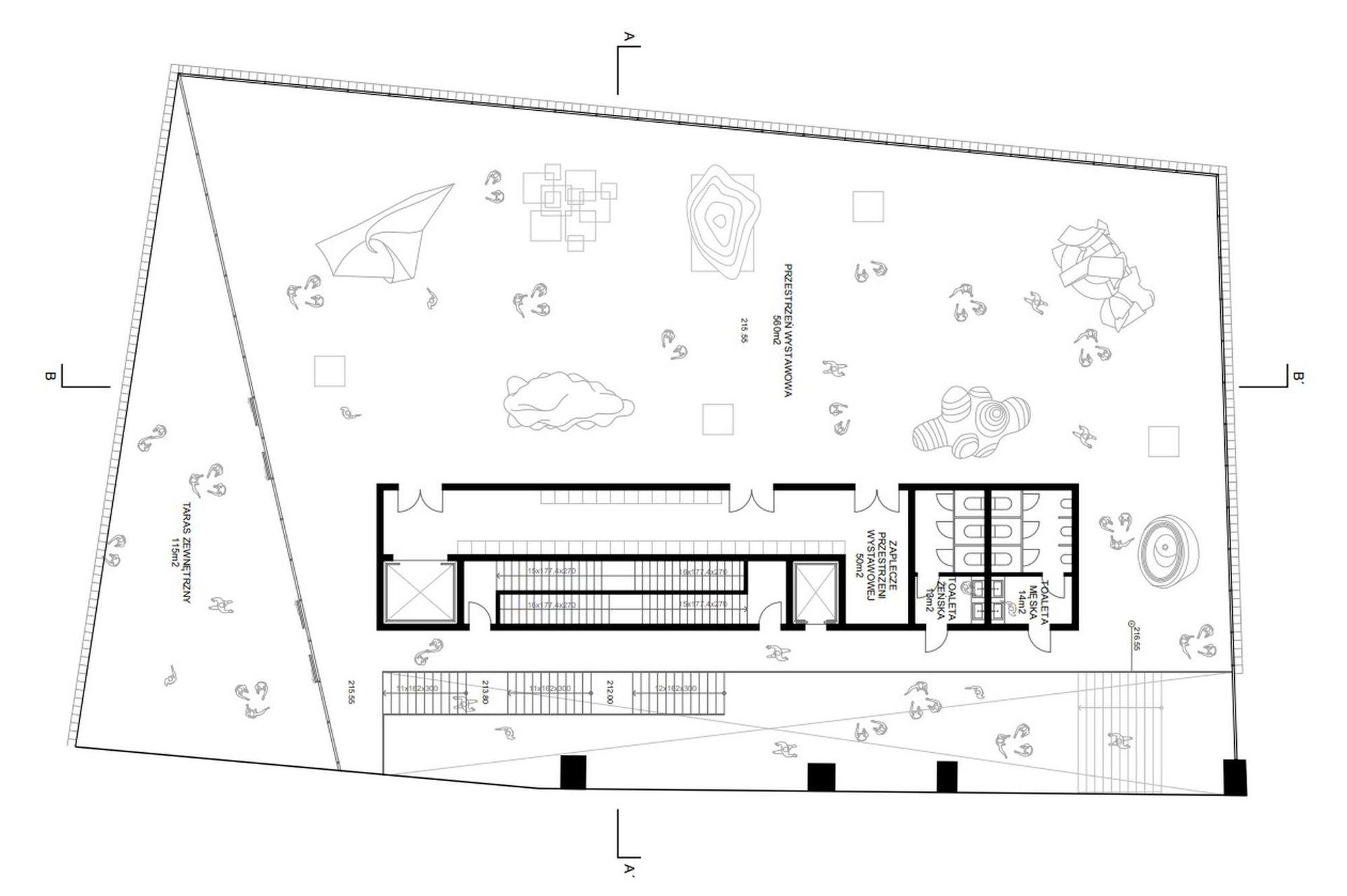 Aula miejska w Rzeszowie według biura ZIEMIA