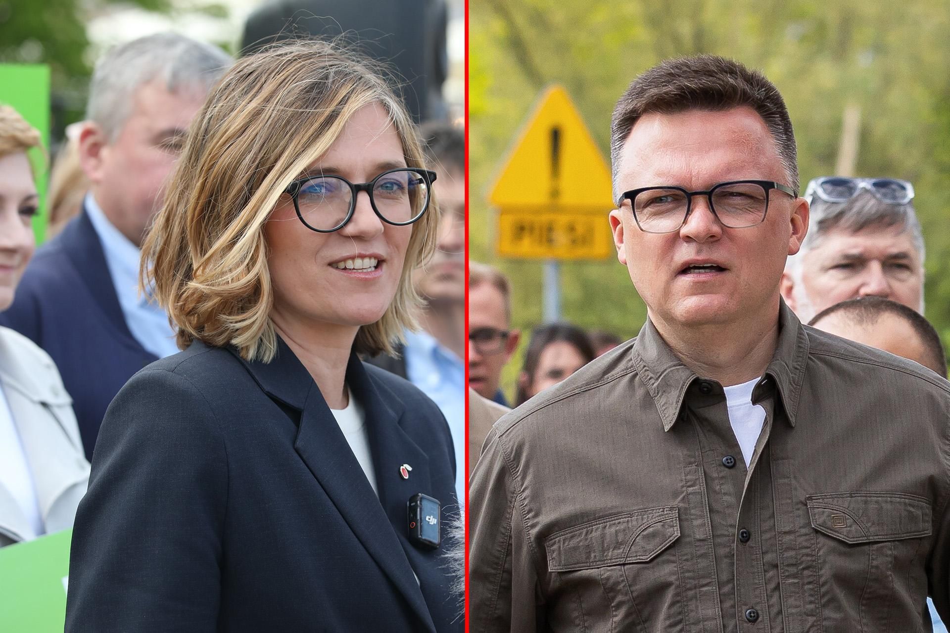 Debata prezydencka: Biejat kontra Hołownia