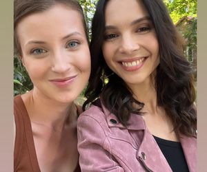 M jak miłość. Natalka (Dominika Suchecka), Paula (Marcelina Kieres)