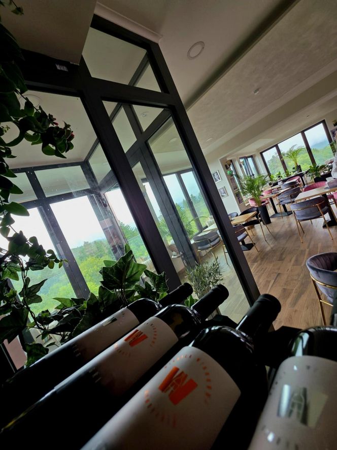 Kawiarnia Widokowa w Polańczyku Perła Bieszczadów.