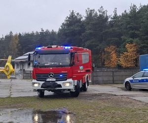 Kalety. Groźny upadek podczas prac remontowych