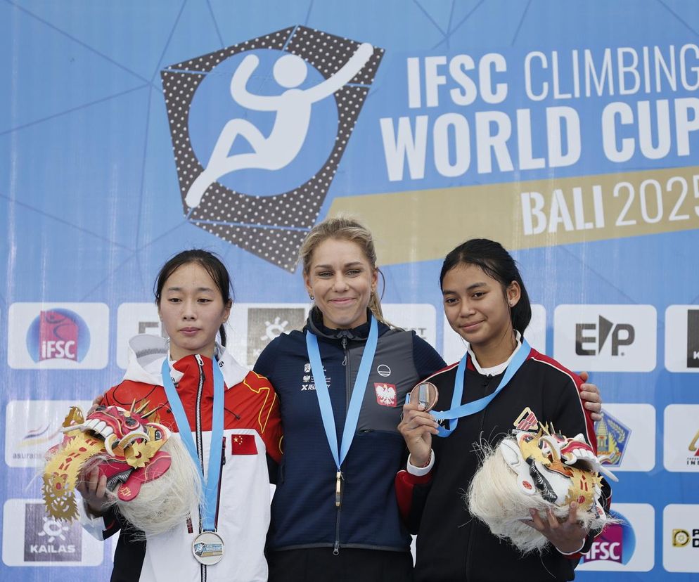 Puchar Świata we wspinaczce sportowej. Aleksandra Mirosław najlepsza na Bali!