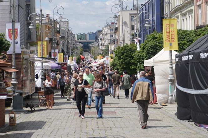 Święto Kielc 2025. Jarmark na ulicy Sienkiewicza