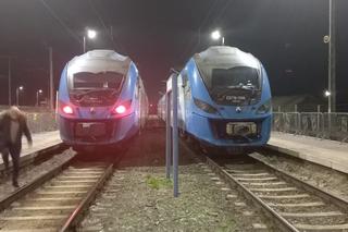 Lokomotywa zderzyła się ze składem towarowym