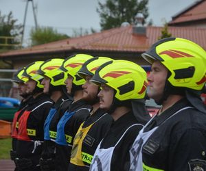 Powiatowe Zawody Sportowo-Pożarnicze jednostek OSP z terenu powiatu wejherowskiego. 