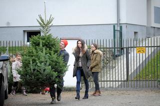 Marta Kaczyńska na świątecznych zakupach