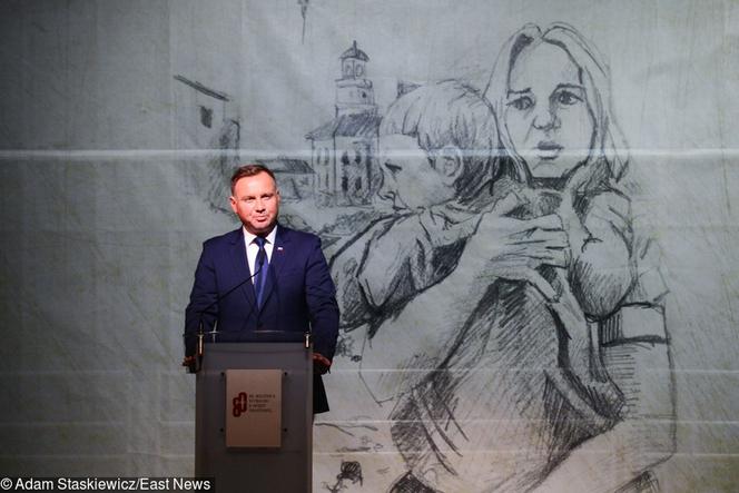 Prezydent Andrzej Duda w Wieluniu podczas obchodów 80. rocznicy wybuchu II w.ś.