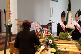 Ostatnie pożegnanie Stanisława Witka. Zapłakana Elżbieta Witek przemawia, serce pęka