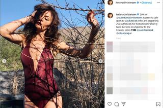 Helena Christensen młodnieje na kwarantannie