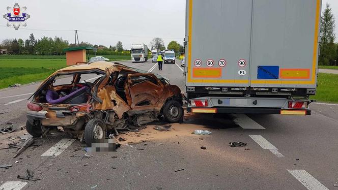 Wypadek w Niedrzwicy Dużej