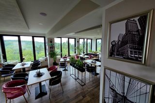 Kawiarnia Widokowa w Polańczyku Perła Bieszczadów.