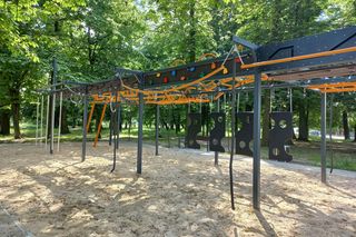 Ninja Park w Lesznie gotowy. To ekstremalny tor przeszkód