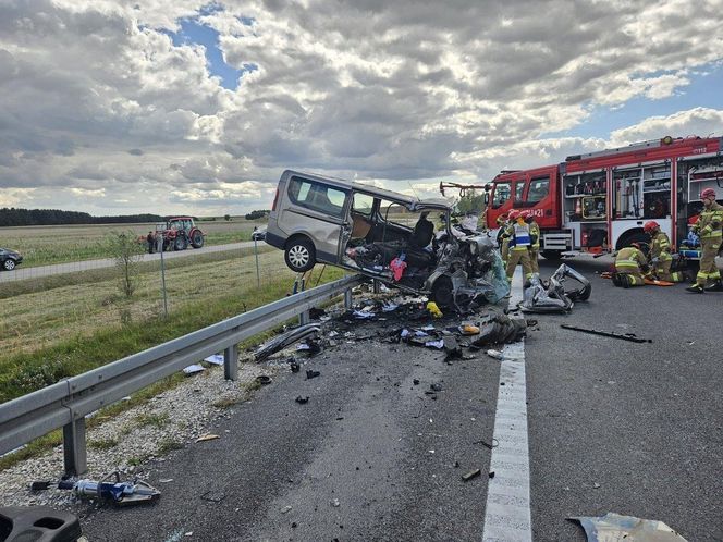 Śmiertelny wypadek na S7