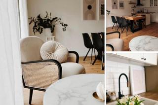 Jasne wnętrze w nurcie Japandi: 150 metrów przytulnej przestrzeni 