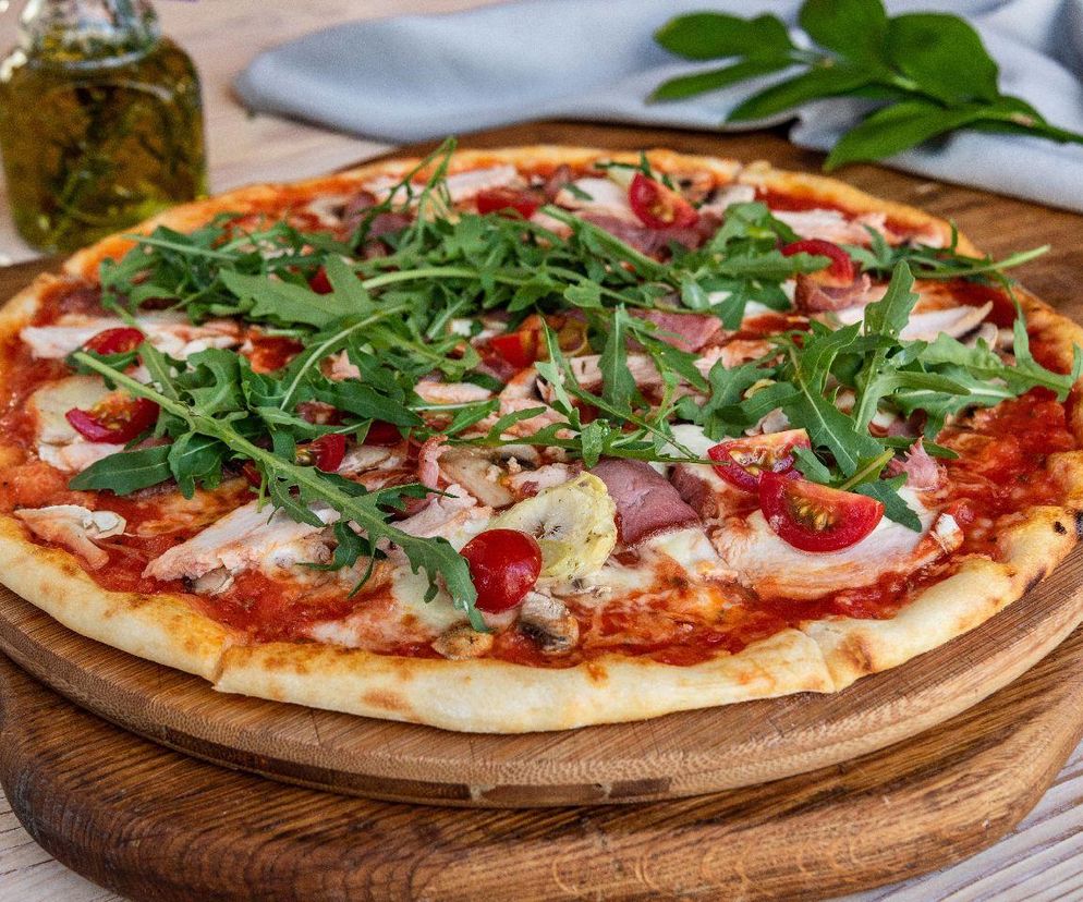 pizza z resztek ze świąt