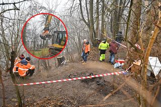 Wielka akcja policji w Nowym Dworze Mazowieckim. Znaleziono ludzkie szczątki