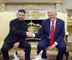 Spotkanie Zełeński - Trump w Białym Domu z udziałem europejskich liderów