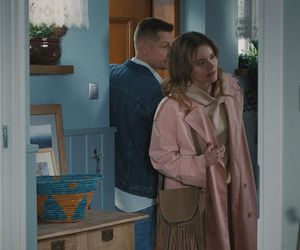 M jak miłość odc. 1881. Franka (Dominika Kachlik), Paweł (Rafał Mroczek)