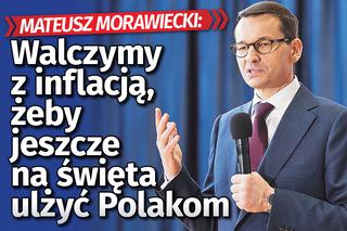 Morawiecki: Walczymy z inflacją, żeby jeszcze na święta ulżyć Polakom