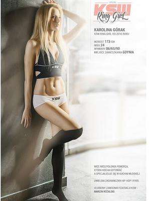 Karolina Górak, KSW Girl