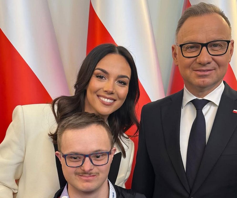 Paulina Krupińska u Andrzeja Dudy