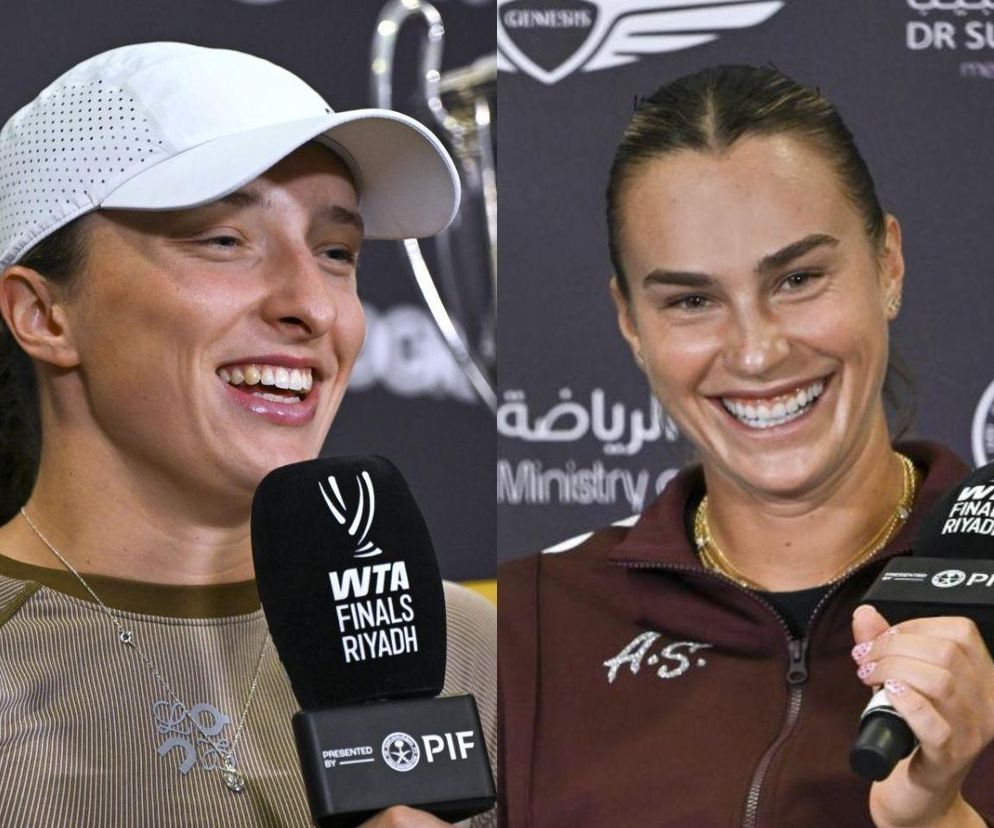 Iga Świątek i Aryna Sabalenka