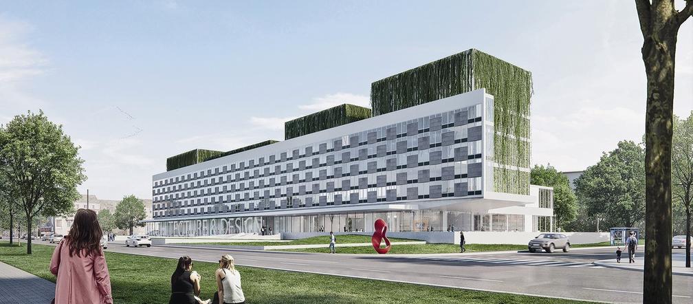 Przebudowa dawnego hotelu Cracovia – projekt dyplomowy