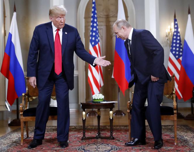 Trump pokocha Putina?! Przywódcy Rosji i USA spotkali się w Helsinkach