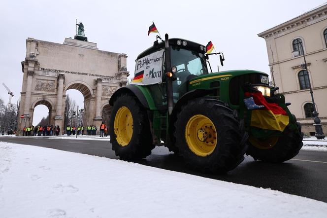 Strajk rolników w Niemczech