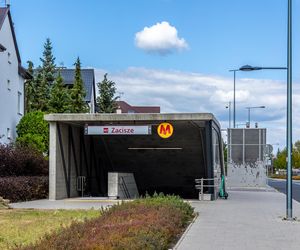 Okolice stacji metro Zacisze w Warszawie