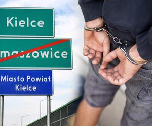 Kielce zamiast Strefy Gazy. Poszukiwany 40-latek chciał oszukać policjantów!